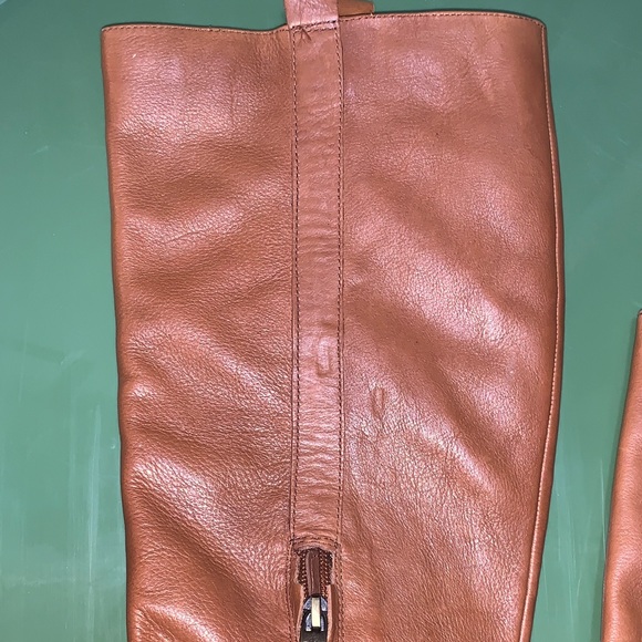 Sam Edelman Brown Heeled Knee High Boots 7.5 - Picture 10 of 12